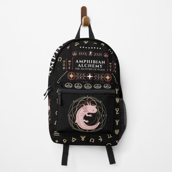 Item preview, Amphibian Alchemy: The Anatomy of Peace - Dark Academia Mystical Axolotl designed and sold by ZUMERI.