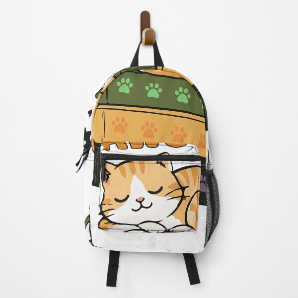 Item preview, Cute Cat Sleeping on Books Funny Paws Off Bookworm Graphic designed and sold by banglalook.
