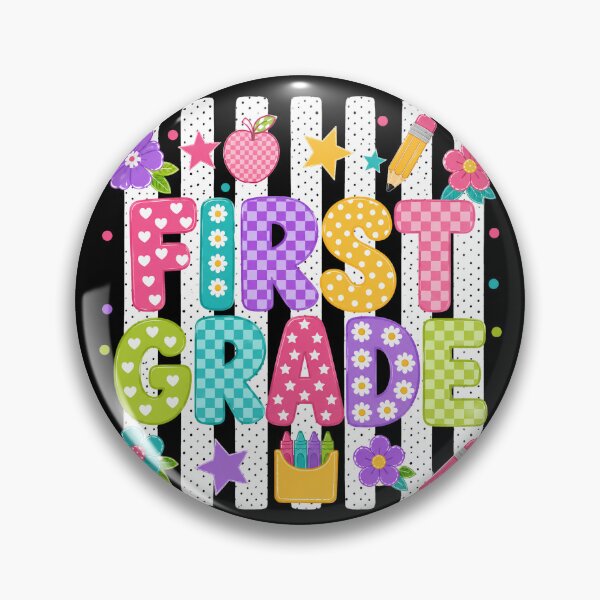 Item preview, Striped First Grade Teacher Back To School Checkered designed and sold by VGAfanatic.