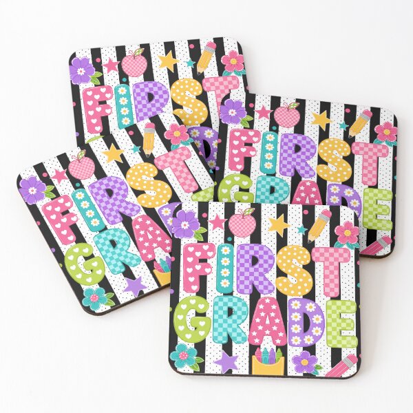 Item preview, Striped First Grade Teacher Back To School Checkered designed and sold by VGAfanatic.