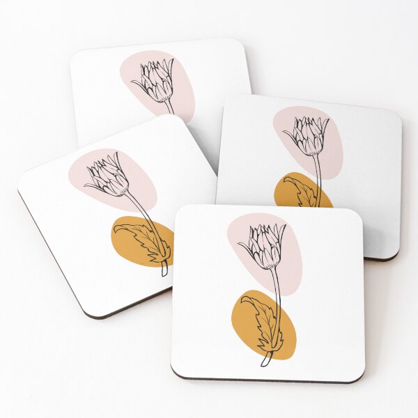 Item preview, Minimalist Floral Line Art Flower Botanical Abstract Aesthetic Design designed and sold by afr-saad.