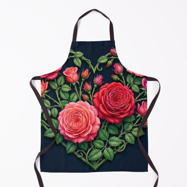 Item preview, Heart with roses designed and sold by Alla Gill.