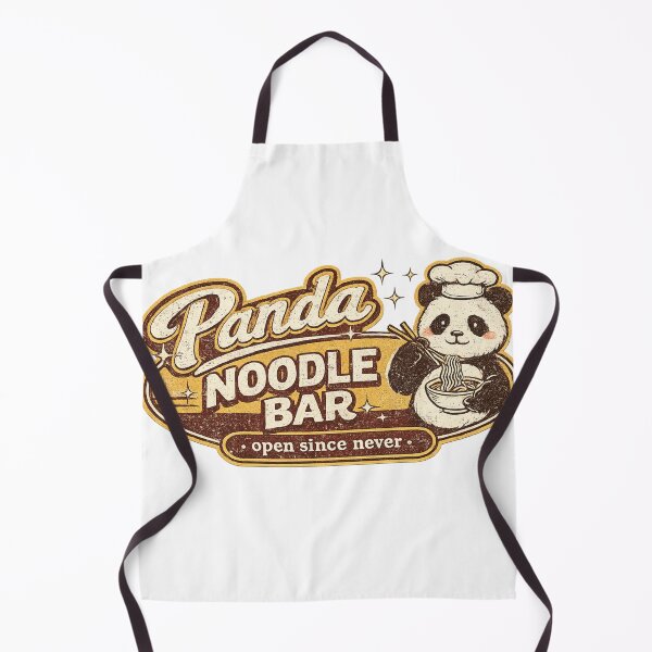 Item preview, Panda Noodle Bar Vintage Ramen Panda Retro Restaurant Graphic Tee designed and sold by Gremlin Hours.
