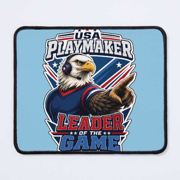 Item preview, American Eagle Football Mascot designed and sold by YasminTaha.