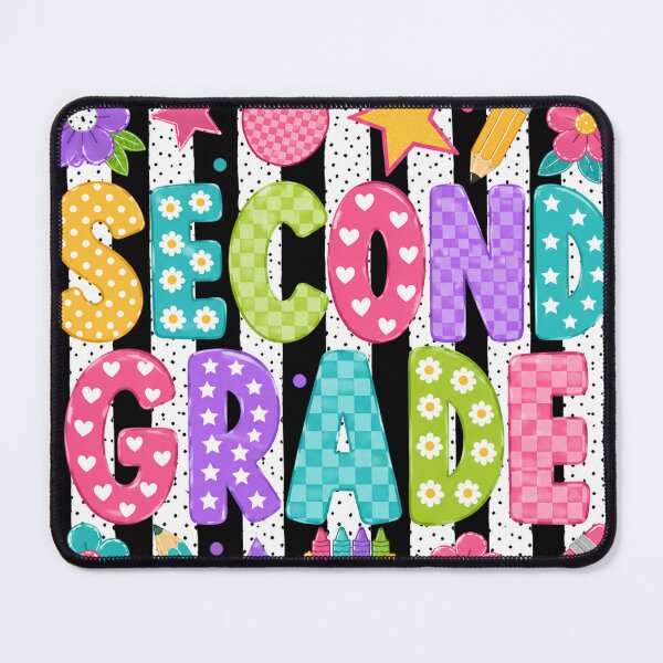 Item preview, Striped Second Grade Teacher Back To School Checkered designed and sold by VGAfanatic.