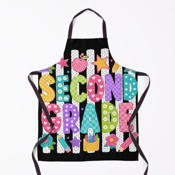 Item preview, Striped Second Grade Teacher Back To School Checkered designed and sold by VGAfanatic.