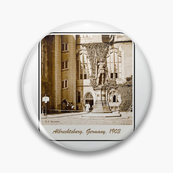 Item preview, Statue of Albrecht III, Duke of Saxony, Vintage Photograph, 1903 designed and sold by AMacGPhilly.