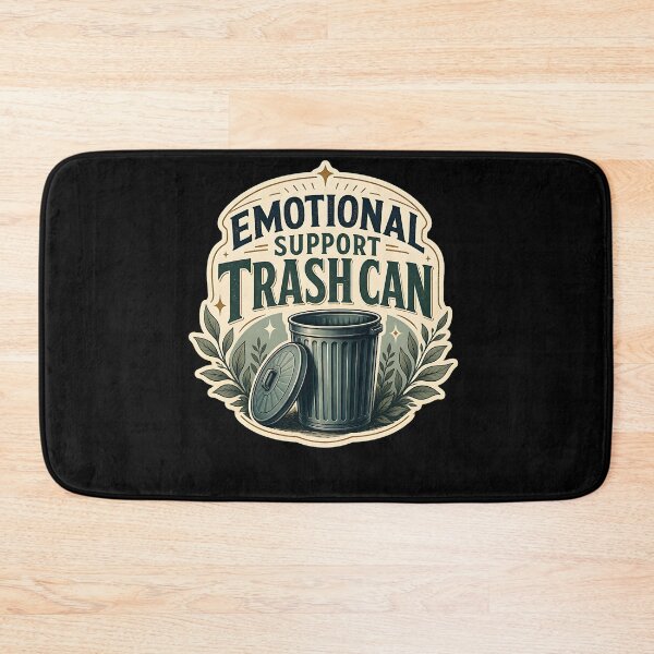 Item preview, Emotional Support Trash Can designed and sold by FreshPixelArt.