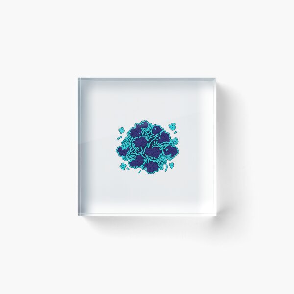 Item preview, Neon Bio-Digital Cell Cyberpunk Art designed and sold by Bio Tech Art.