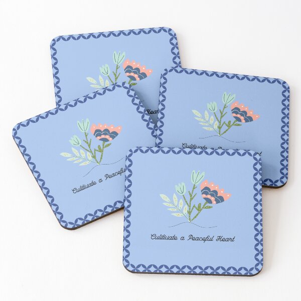 Item preview, Floral Illustration in Culitivate a Peaceful Heart designed and sold by orbitbloom.