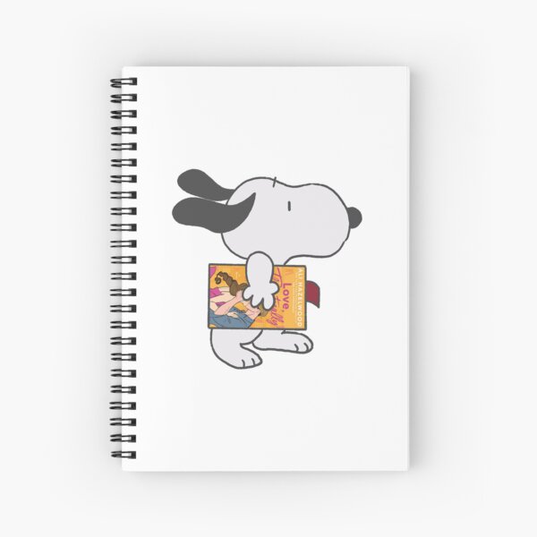 Item preview, snoopy reading love theoretically designed and sold by liveawhimsylife.