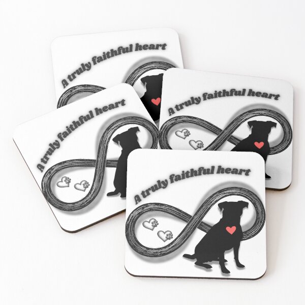 Item preview, A truly faithful heart - love dogs designed and sold by Freeform Flow by Caroline.