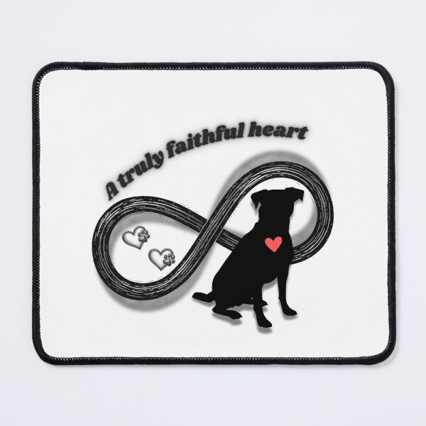 Item preview, A truly faithful heart - love dogs designed and sold by Freeform Flow by Caroline.