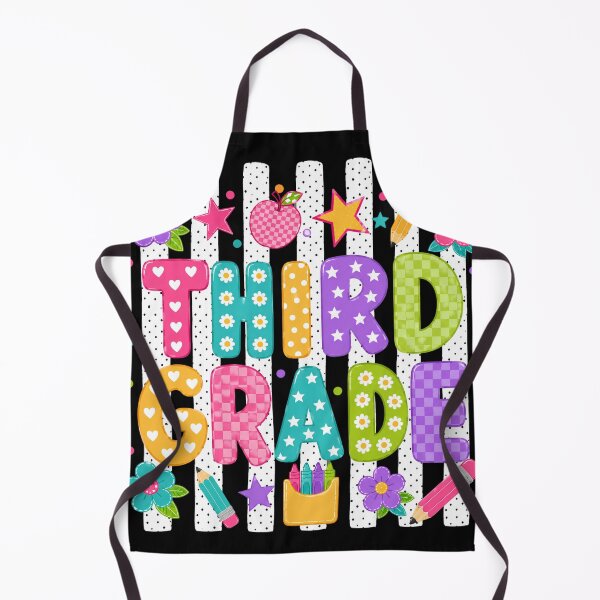 Item preview, Striped Third Grade Teacher Back To School Checkered designed and sold by VGAfanatic.
