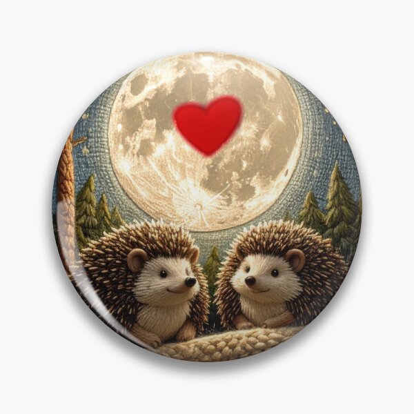 Item preview, Hedgehog Love designed and sold by clark_designs.