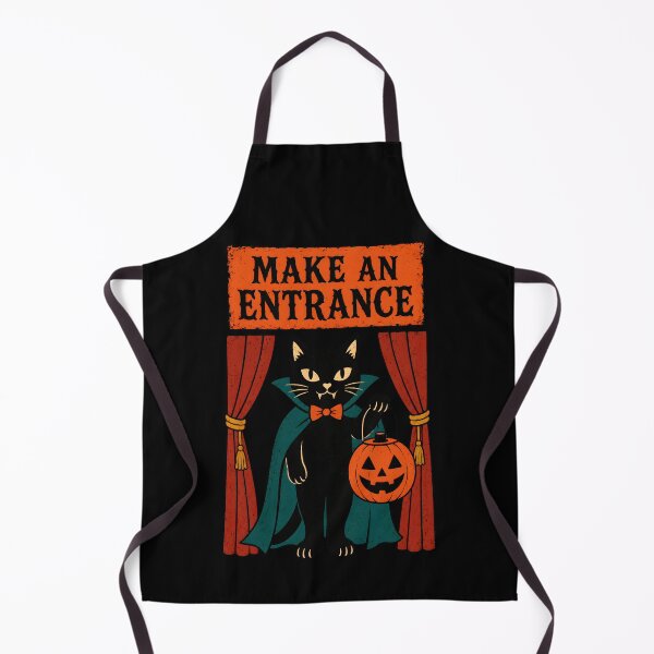 Item preview, Make An Entrance Black Cat designed and sold by ChocoMellowCo.