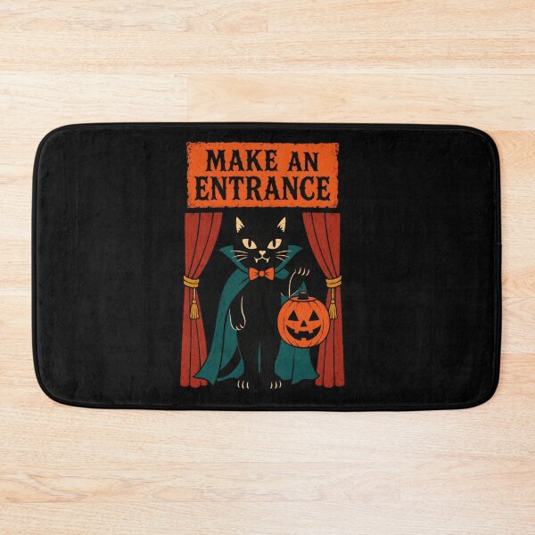 Item preview, Make An Entrance Black Cat designed and sold by ChocoMellowCo.
