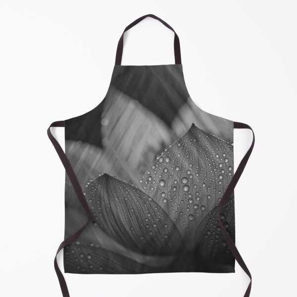 Item preview, Flora Black White Lotus Petals - Water Drops Macro Photography - Minimal Monochrome Botanical Art - Fine Art Zen Floral Print - Meditative Nature Gift designed and sold by WitchyBotanicaArt.
