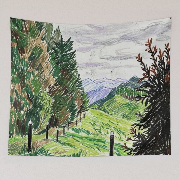 Item preview, Road to the mountain designed and sold by CristianCEB.