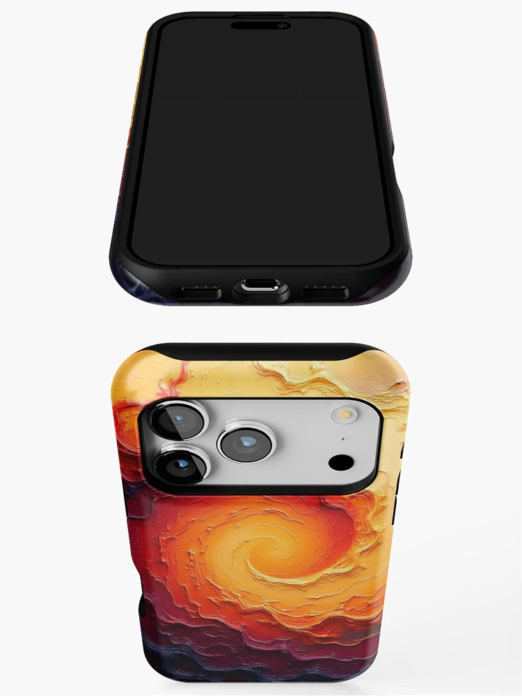 Thumbnail 3 of 4, iPhone Case, Solar Rift. designed and sold by fbtrisha.