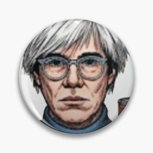 Item preview, Andy Warhol Pop Art Portrait with Soup designed and sold by ByTabata.