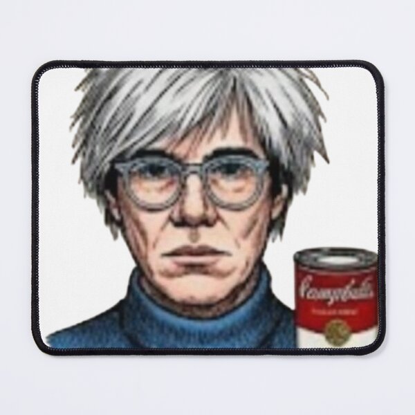 Item preview, Andy Warhol Pop Art Portrait with Soup designed and sold by ByTabata.