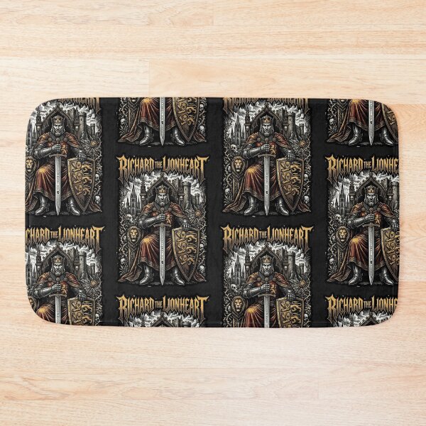 Item preview, Richard the Lionheart Crusader Heavy Metal T-Shirt designed and sold by Marginalia Workshop.