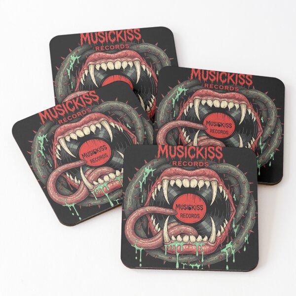 Item preview, Musickiss Records Monster Mouth designed and sold by Iron El Studios.