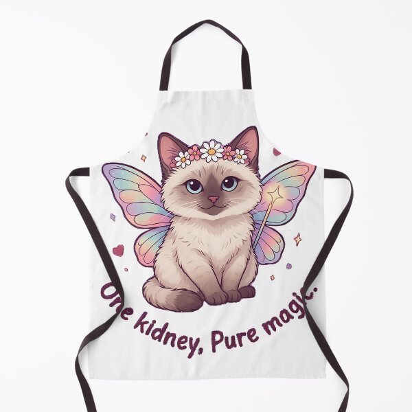 Item preview, One Kidney Pure Magic Cute Chibi Ragdoll Fairy Cat designed and sold by ZenandBeans.