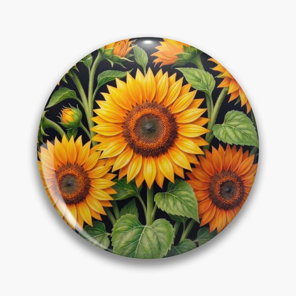 Item preview, Heart with Sunflowers designed and sold by Alla Gill.