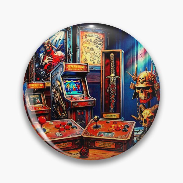 Item preview, Retro Arcade capter Themed Décor designed and sold by Cyber-ART-Studio.