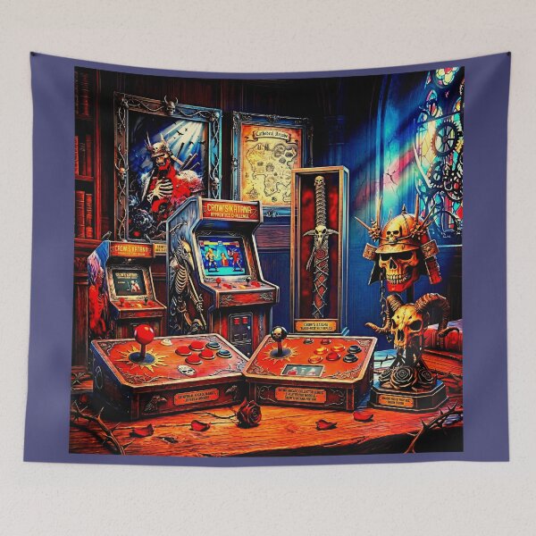 Item preview, Retro Arcade capter Themed Décor designed and sold by Cyber-ART-Studio.