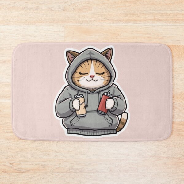 Item preview, No Sleep Just Gaming Cat Sticker designed and sold by Stylestickers55.