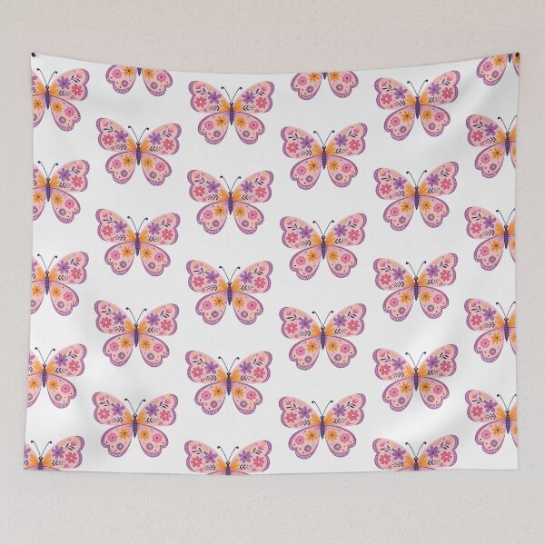 Item preview, Floral Wings of Beauty designed and sold by trendspatterns.