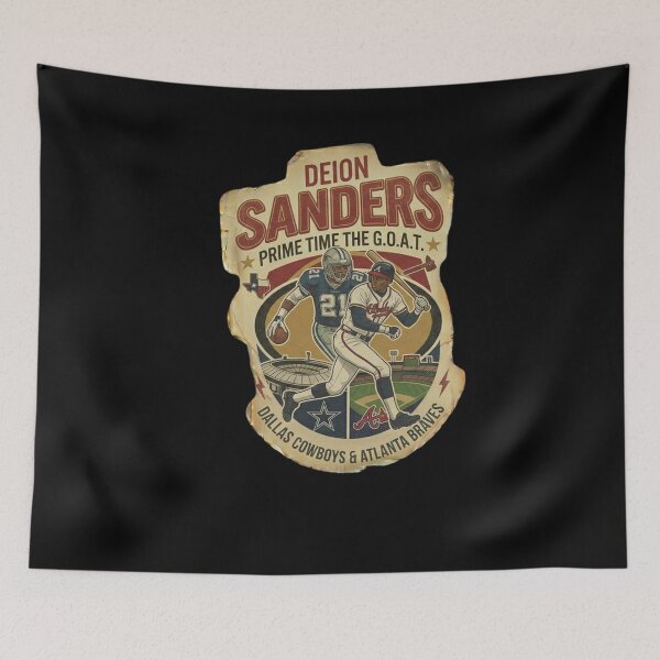 Item preview, Deion Sanders Prime Time NFL Legend GOAT CB designed and sold by ThatFootball12.