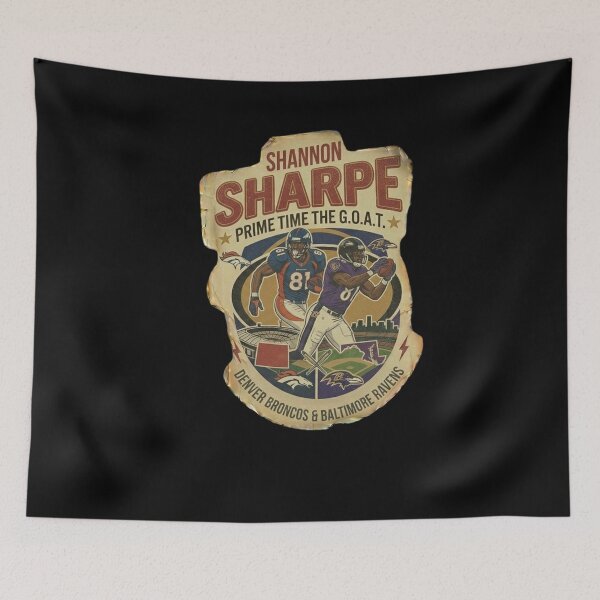 Item preview, Shannon Sharpe GOAT Tight End NFL Legend TE designed and sold by ThatFootball12.