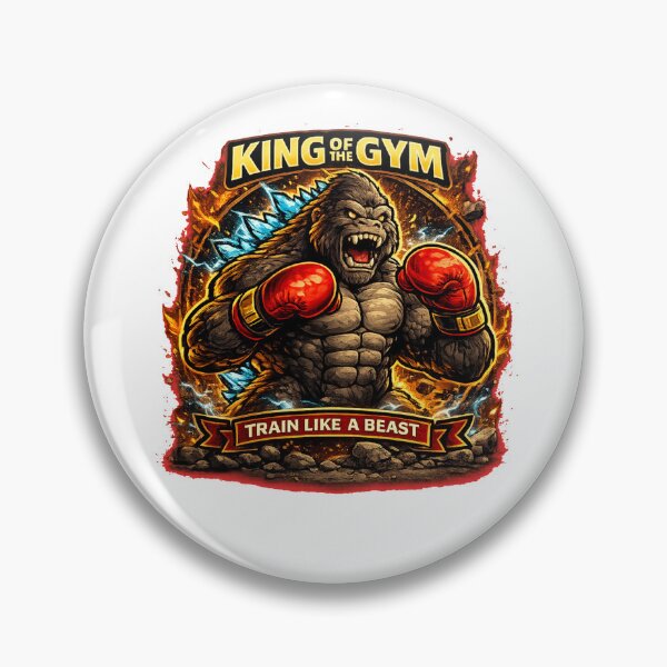 Item preview, King of the Gym Kong Mix Zilla designed and sold by DailyQuestPrint.