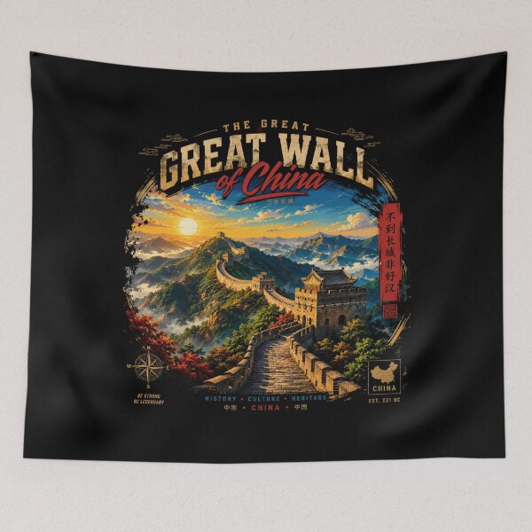 Item preview, The great wall of china designed and sold by GraficDesigners.