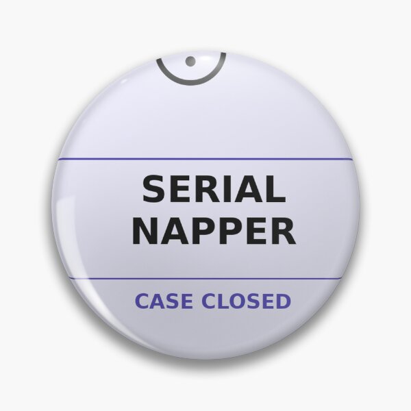 Item preview, Serial Napper Funny Cat Nap Sticker designed and sold by Arpitartbook.