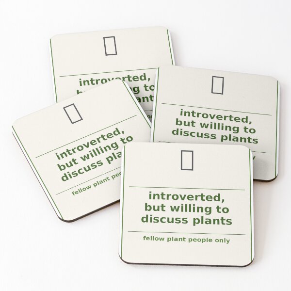 Item preview, Introverted But Willing To Discuss Plants designed and sold by Arpitartbook.