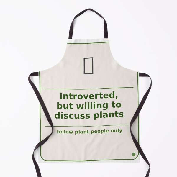 Item preview, Introverted But Willing To Discuss Plants designed and sold by Arpitartbook.