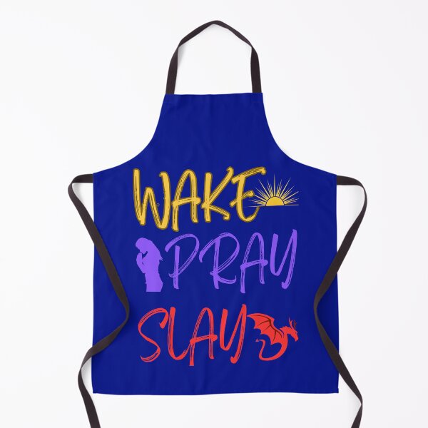 Item preview, Wake Pray Slay Christian Motivational Design designed and sold by JupiterLemons.