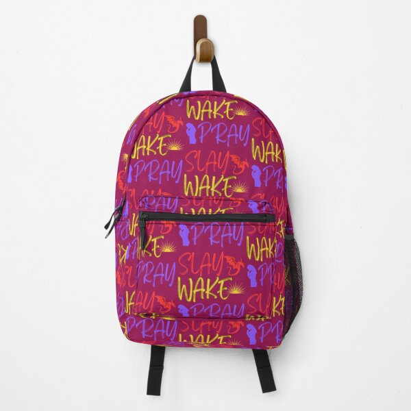 Item preview, Wake Pray Slay Christian Motivational Design designed and sold by JupiterLemons.