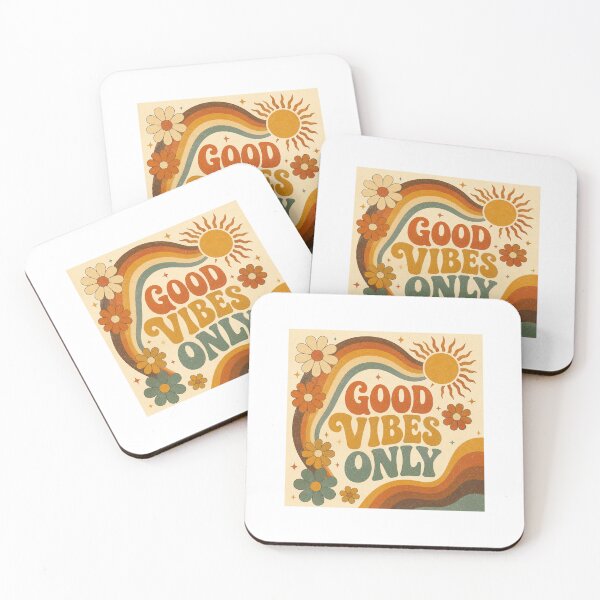 Item preview, Good Vibes Only – Retro 70s Vintage Sunshine Design designed and sold by FAZ-DESIGNS.