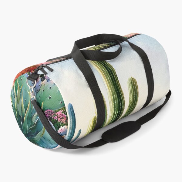 Item preview, Blooming Cactus Watercolor | Southwestern Desert Landscape designed and sold by MargaretWiktor.