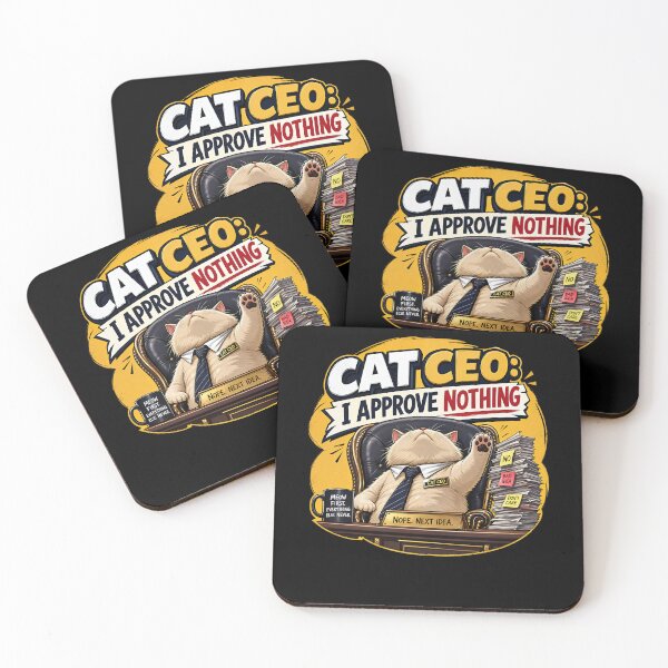 Item preview, Cat CEO designed and sold by FreshPixelArt.