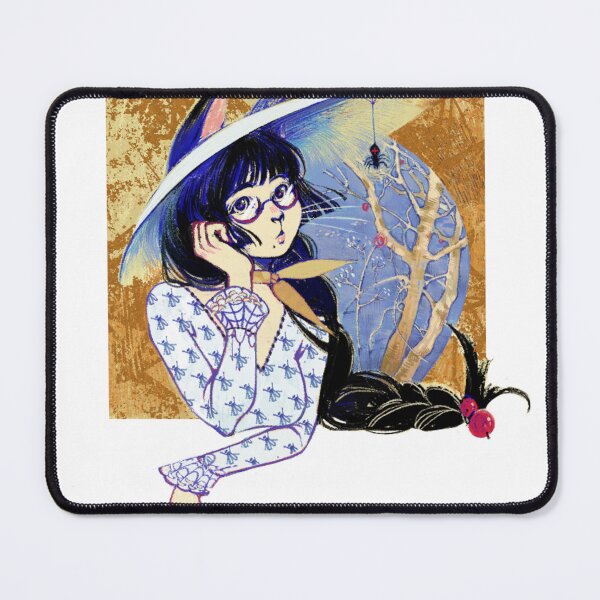Item preview, Witch Hat Girl Spider Web Moon designed and sold by Hommatewel.