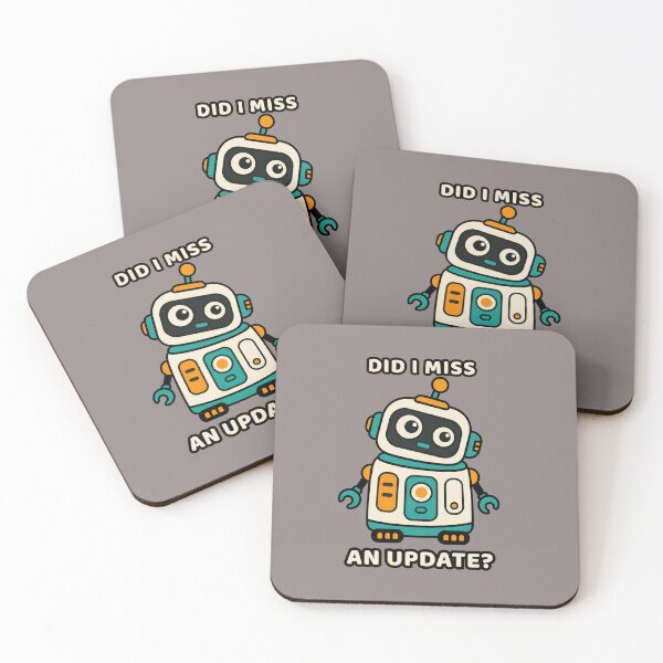 Item preview, Did I Miss An Update? Cute Robot Kids Shirt designed and sold by Lyfeinsights.