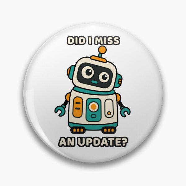 Item preview, Did I Miss An Update? Cute Robot Kids Shirt designed and sold by Lyfeinsights.
