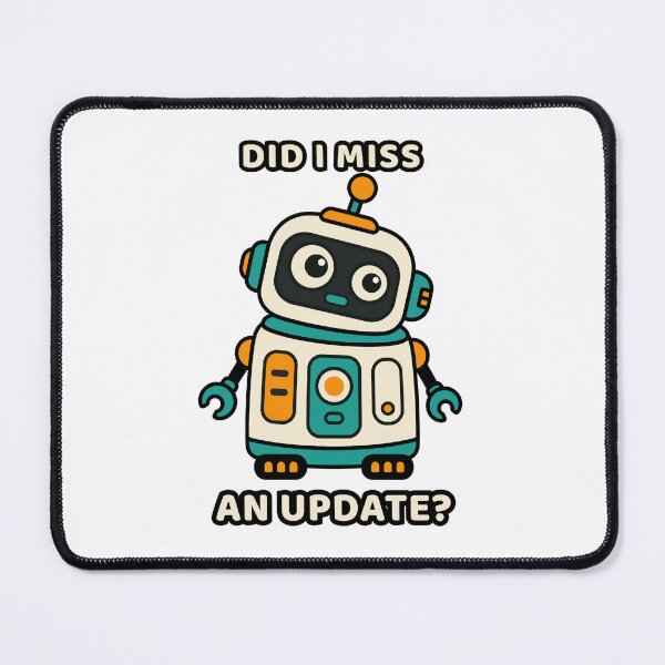 Item preview, Did I Miss An Update? Cute Robot Kids Shirt designed and sold by Lyfeinsights.